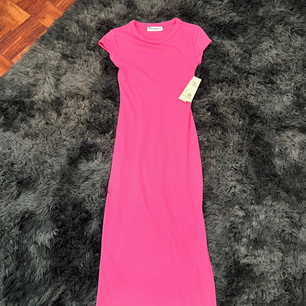 Vibrant Pink Body con Dress